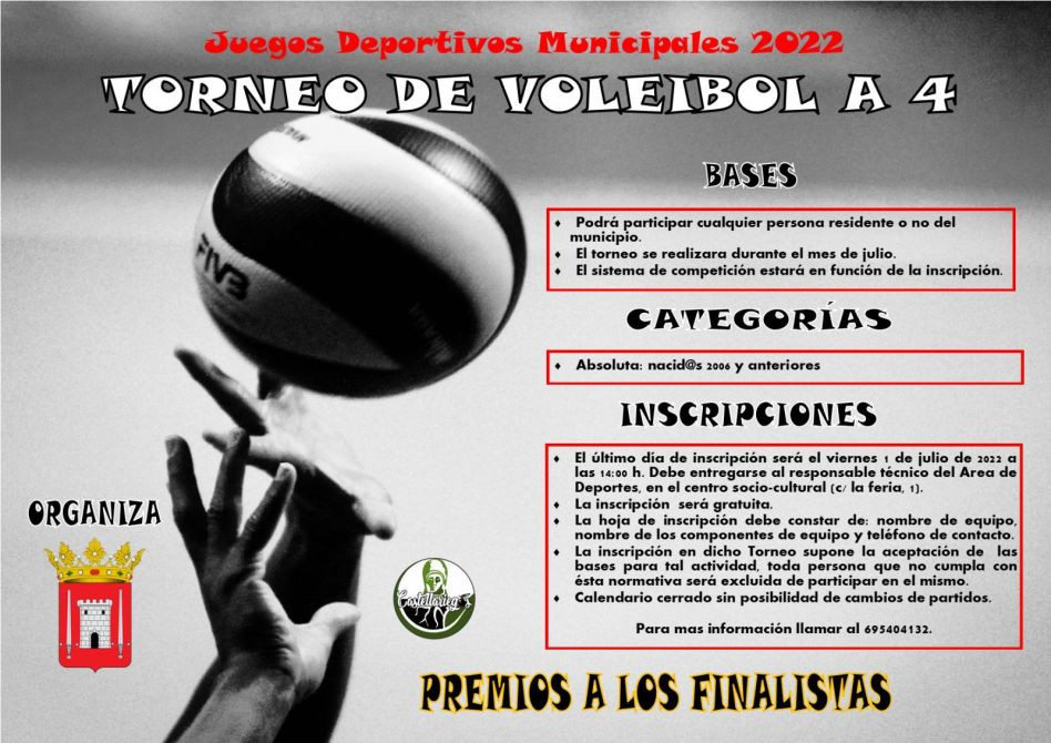 Torneo de Voleibol a 4 - Julio 2022