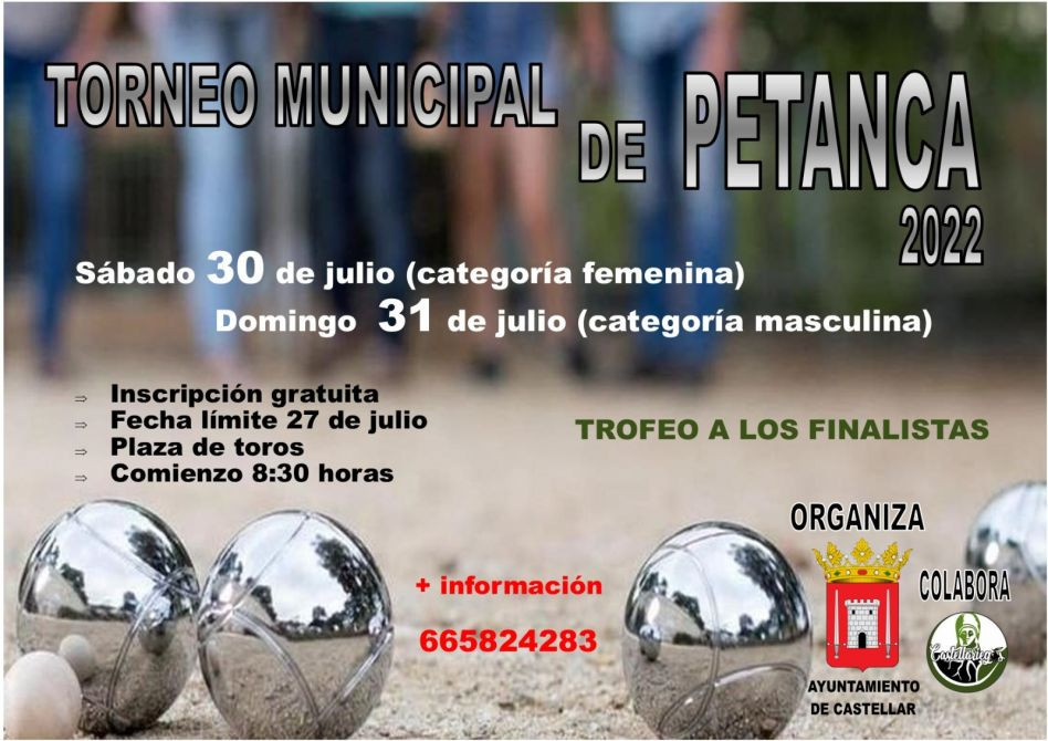 Torneo Municipal de Petanca