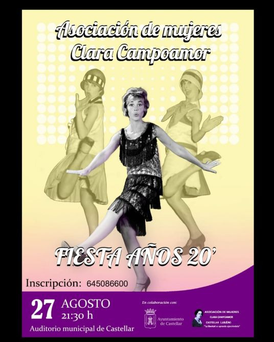 Fiesta años 20 - Asociación de mujeres Clara Campoamor