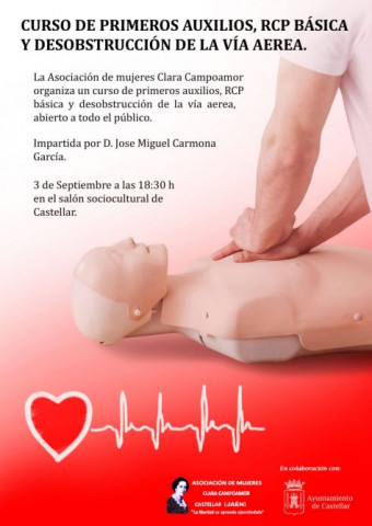 Curso primeros auxilios - Asociación de Mujeres Clara Campoamor