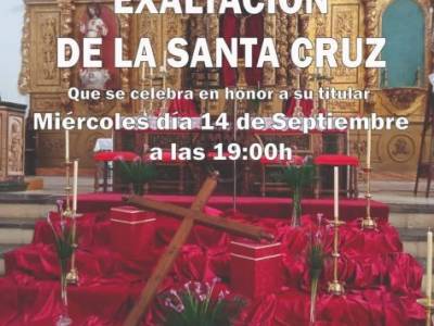 La Cofradía del Nazareno celebra su Fiesta de la Exaltación de la Cruz
